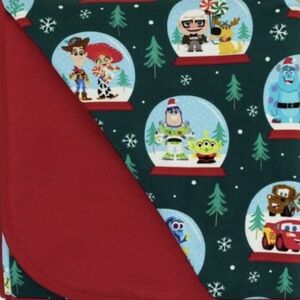 A very Pixar Christmas Little Sleepies Cloud Blanket Like New